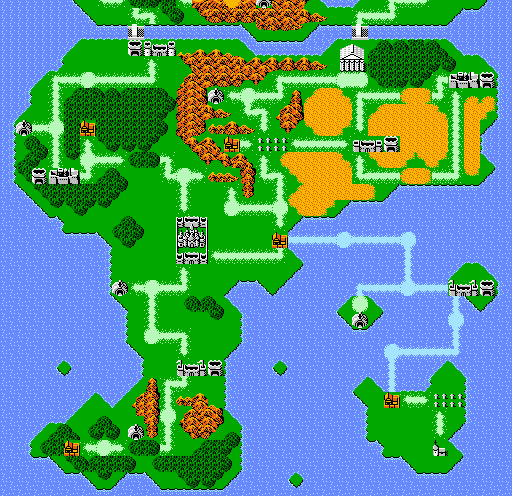 FC《外传》 · 第3大章 · 原版世界路线图（非单场战斗图）